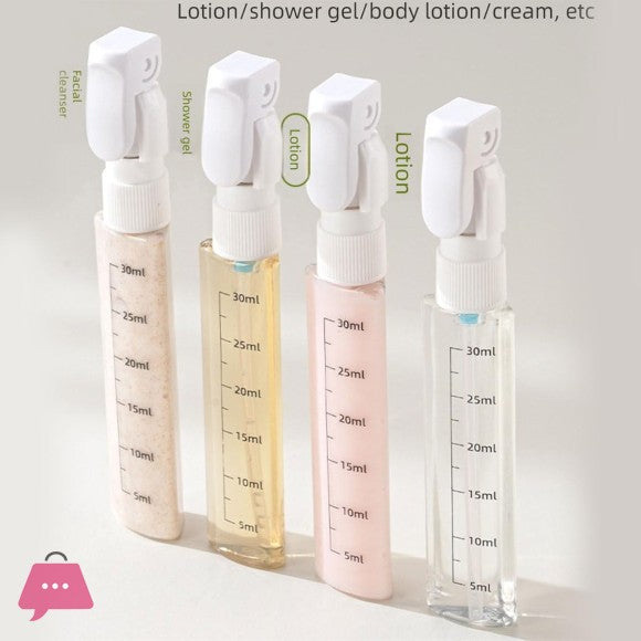 4 in 1 Travel Dispenser Bottle Leak Proof Travel Pump Bottles