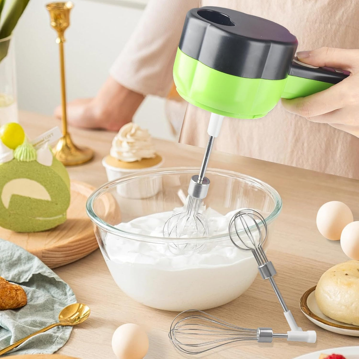 Electric Vegetable Slicer Set Vegetable Cutter 4 in 1